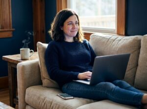 Applicant waits calmly for a Toptal response after submitting an application