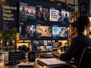 OpenArt alternatives compared by female creator reviewing seven AI image generation workflows